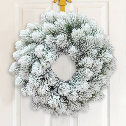 Christmas Wreath Circular Wall Hanging Decoration Pine