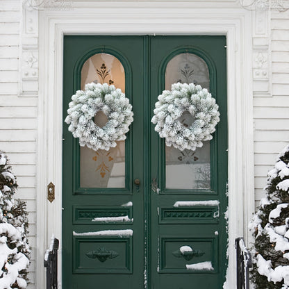 Christmas Wreath Circular Wall Hanging Decoration Pine