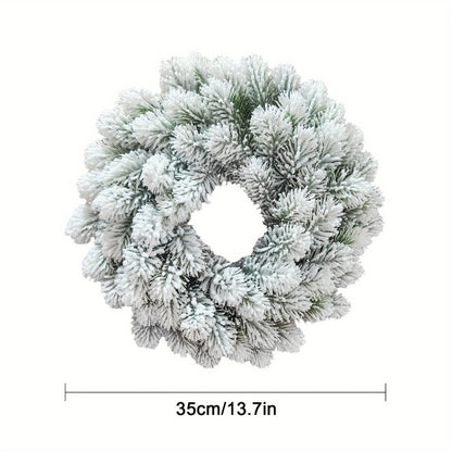 Christmas Wreath Circular Wall Hanging Decoration Pine