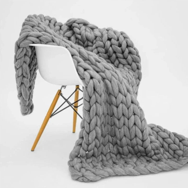 Merino Wool Blanket Throw