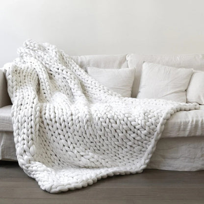 Merino Wool Blanket Throw