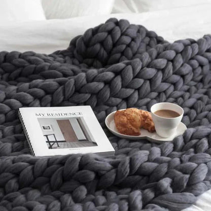 Merino Wool Blanket Throw