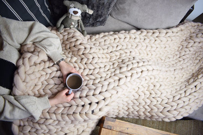 Merino Wool Blanket Throw