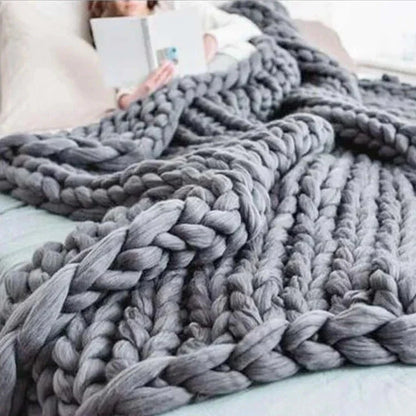 Merino Wool Blanket Throw