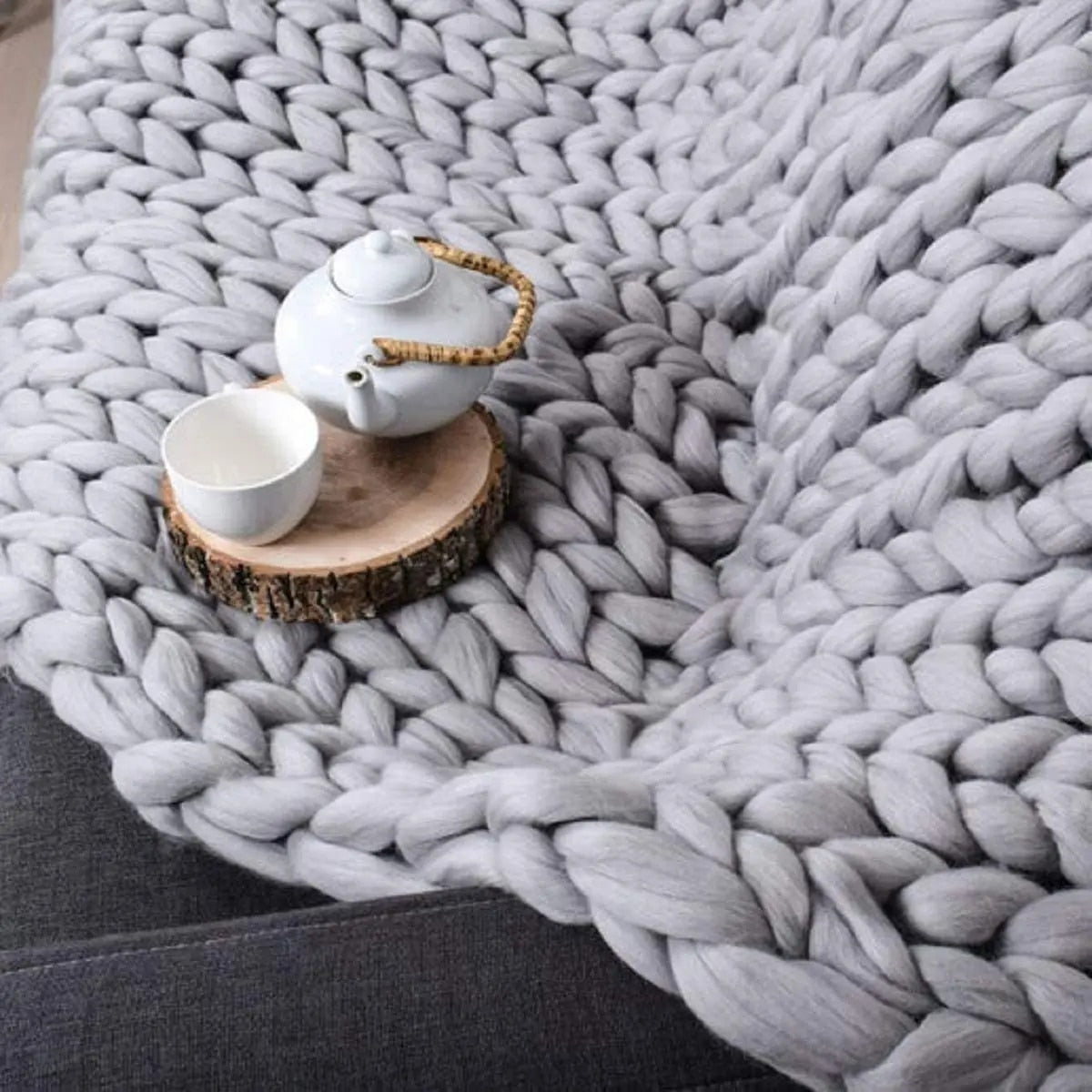Merino Wool Blanket Throw