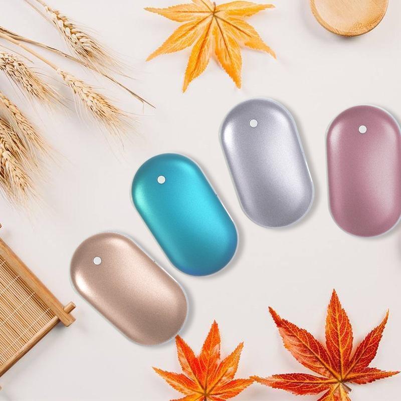 Rechargeable Hand Warmer Power Bank Charger Portable Device