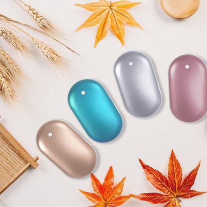 Rechargeable Hand Warmer Power Bank Charger Portable Device