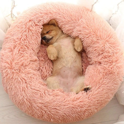 Circular Dog Bed Removable Cover Dog Bed
