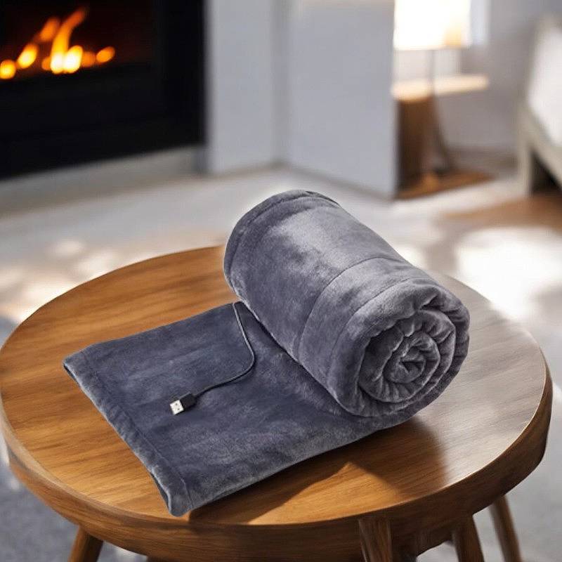 Electric Heated Blanket Travel Portable
