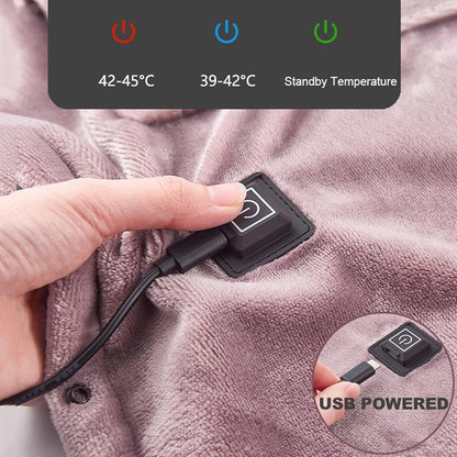 Electric Heated Blanket Travel Portable