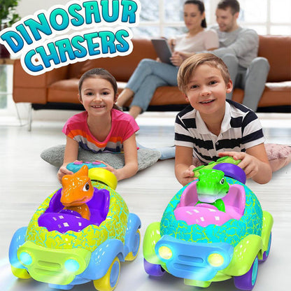 Dinosaur Remote Control Car RC Rechargeable with Light and Music