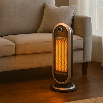 Electric Oscillating Space Heater Large Room