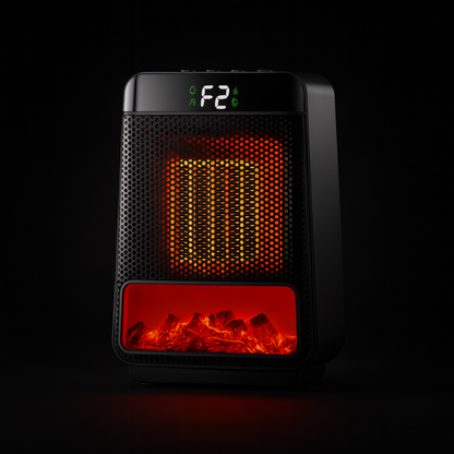 Electric Room Heater Compact Adjustable Heater Energy Efficient