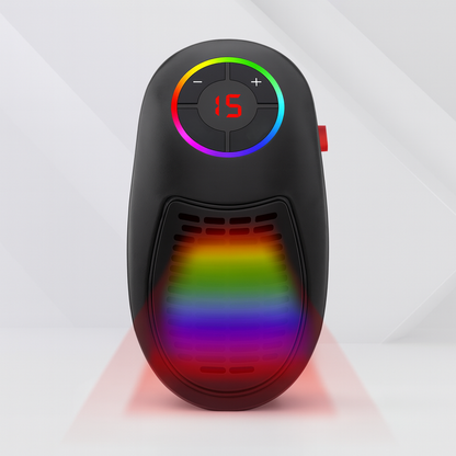 Electric Space Heater with Digital Thermostat Energy Saver