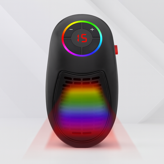 Electric Space Heater with Digital Thermostat Energy Saver