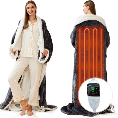 Heated Electric Blanket Sleeves with Temperature Control