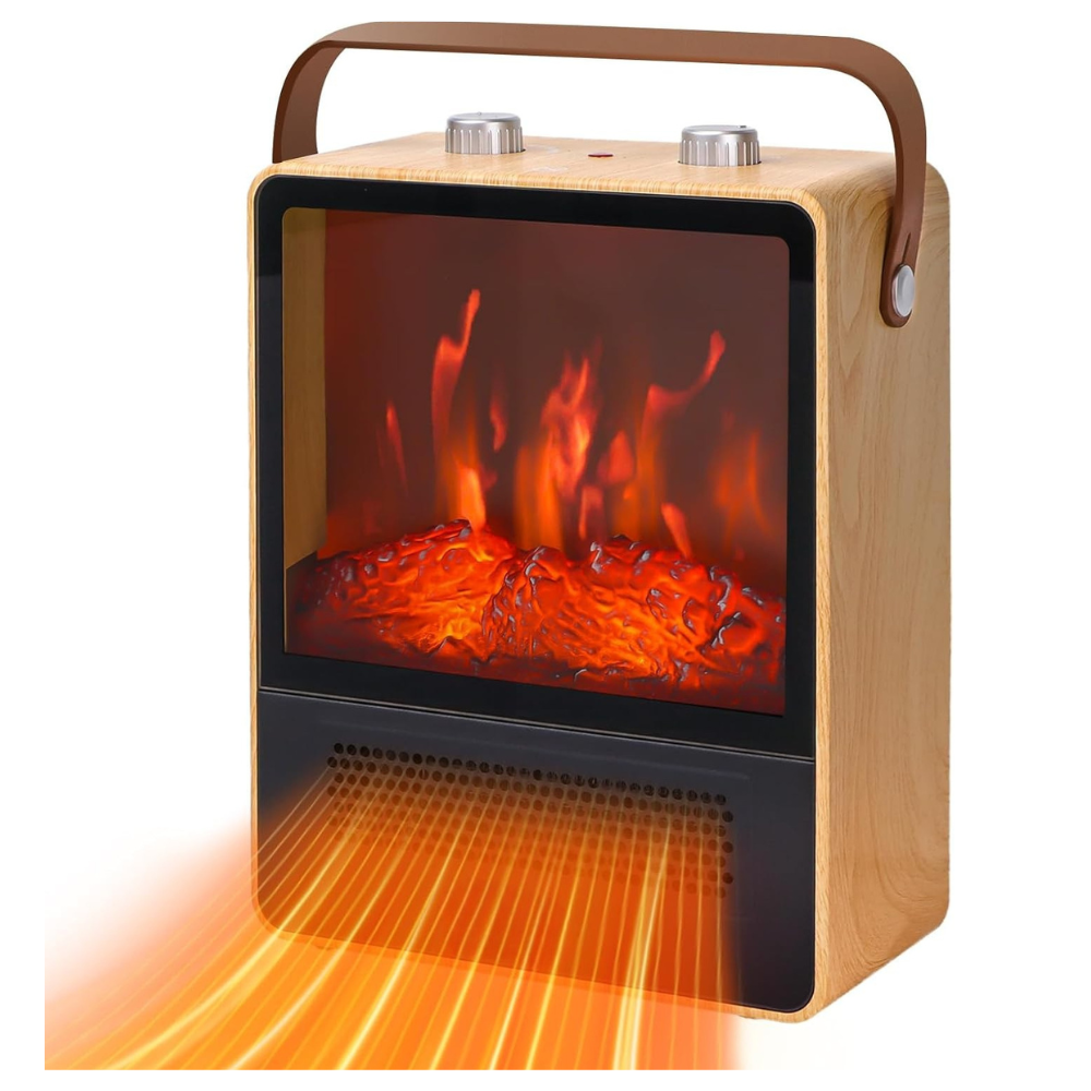 Electric Fireplace Heater Flame Effect