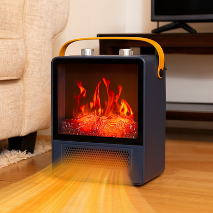 Electric Fireplace Heater Flame Effect