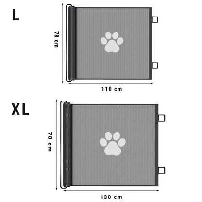 Pet Safety Net for Door and Stairs No Drill Installation