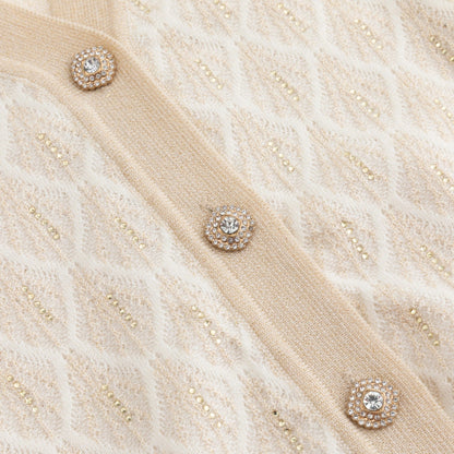 Women's  Casual Style Sequined Cardigan