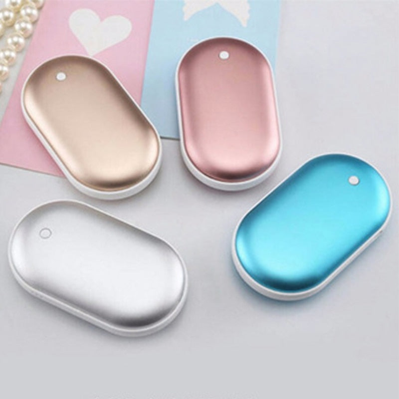 Rechargeable Hand Warmer Power Bank Charger Portable Device