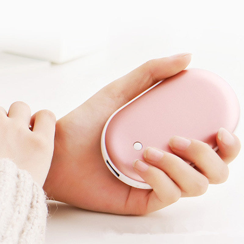 Rechargeable Hand Warmer Power Bank Charger Portable Device