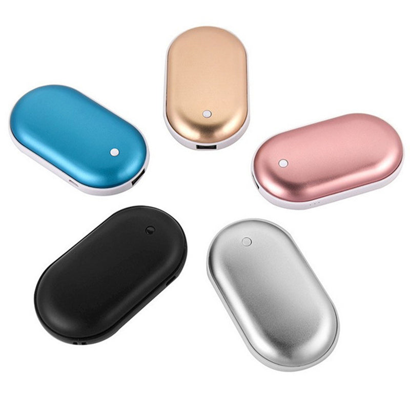 Rechargeable Hand Warmer Power Bank Charger Portable Device