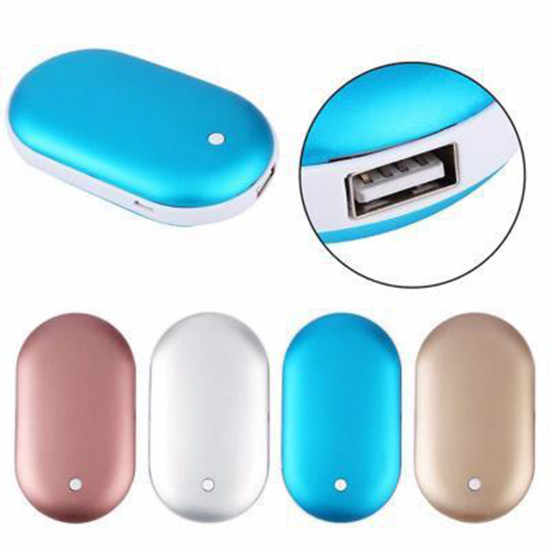 Rechargeable Hand Warmer Power Bank Charger Portable Device