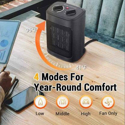 Electric Space Heater Fast Heating Energy Efficient Unit