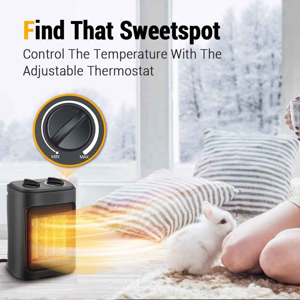Electric Space Heater Fast Heating Energy Efficient Unit