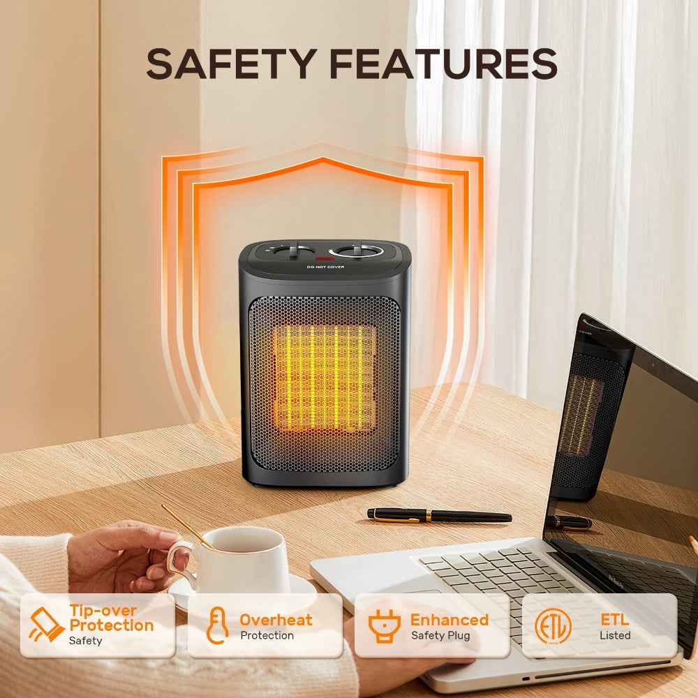 Electric Space Heater Portable Heater Fan Heater Radiant Heater