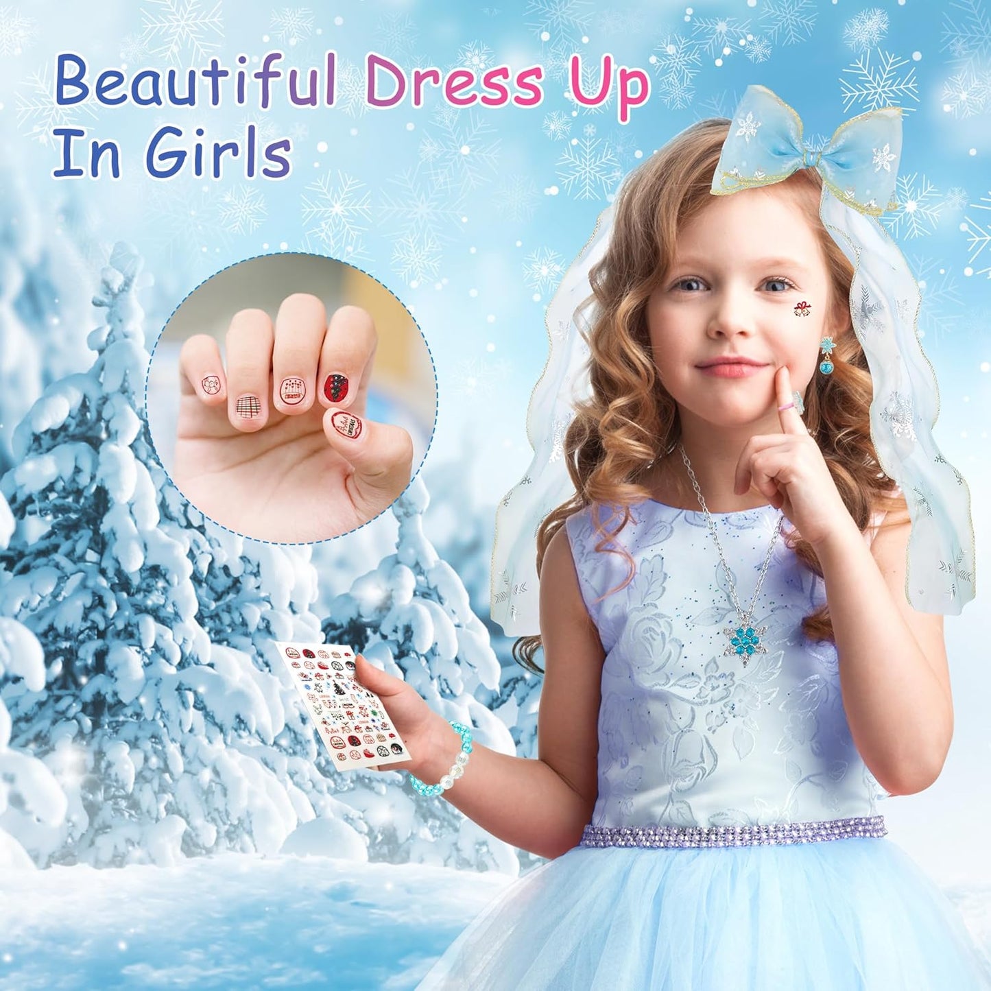 Kids Jewelry Advent Calendar Blind Box Set