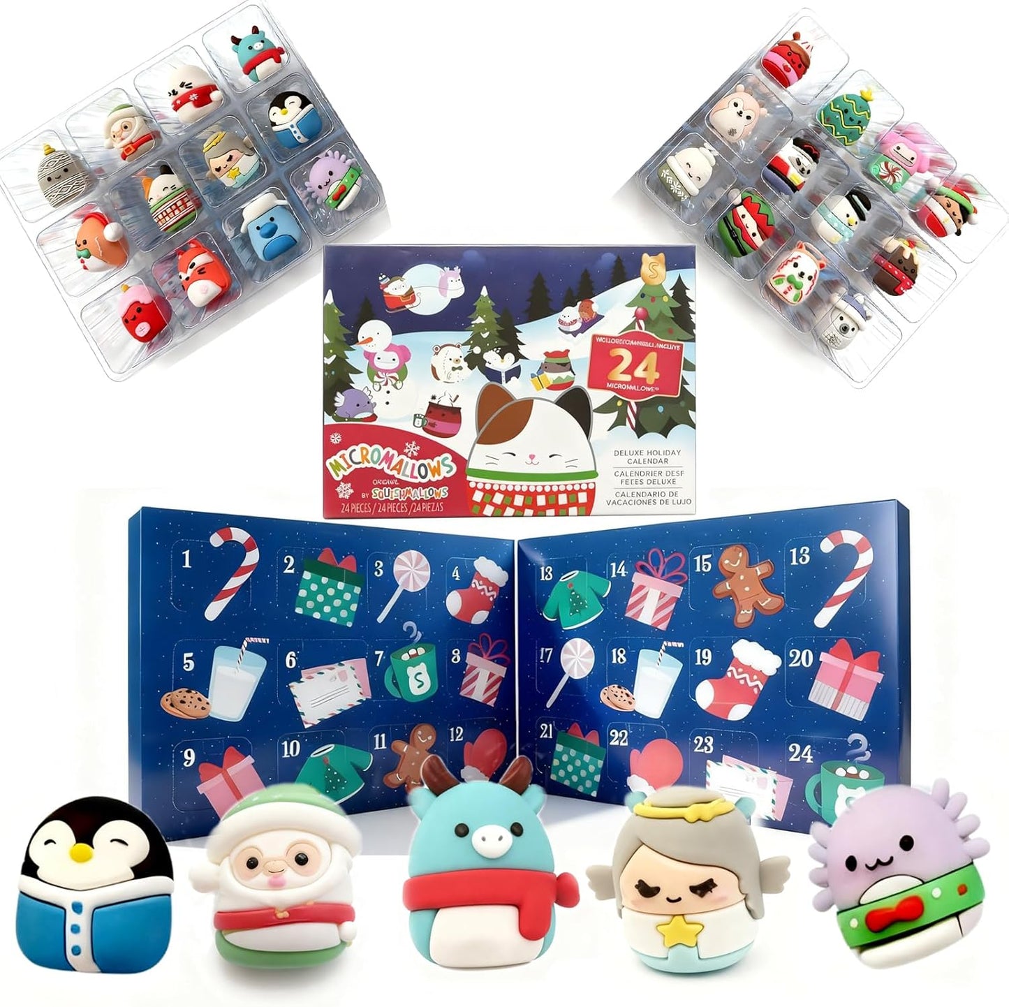 Kids Advent Calendar 2025 Dolls Blind Box 24 Toy Set