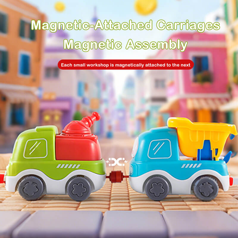 Electric Train Set with Track and Sound Effects