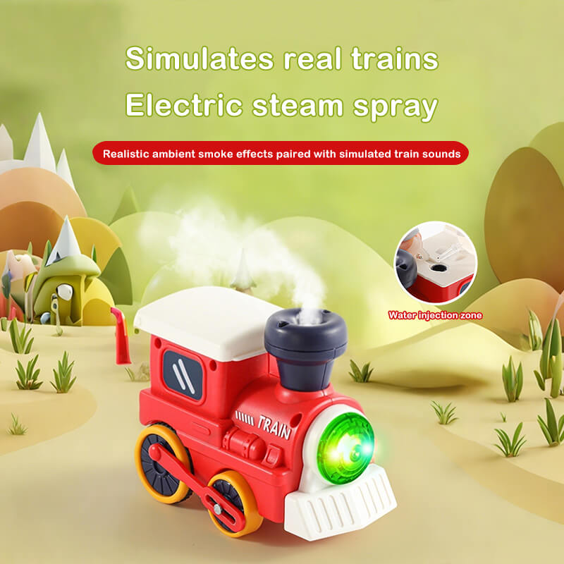 Electric Train Set with Track and Sound Effects