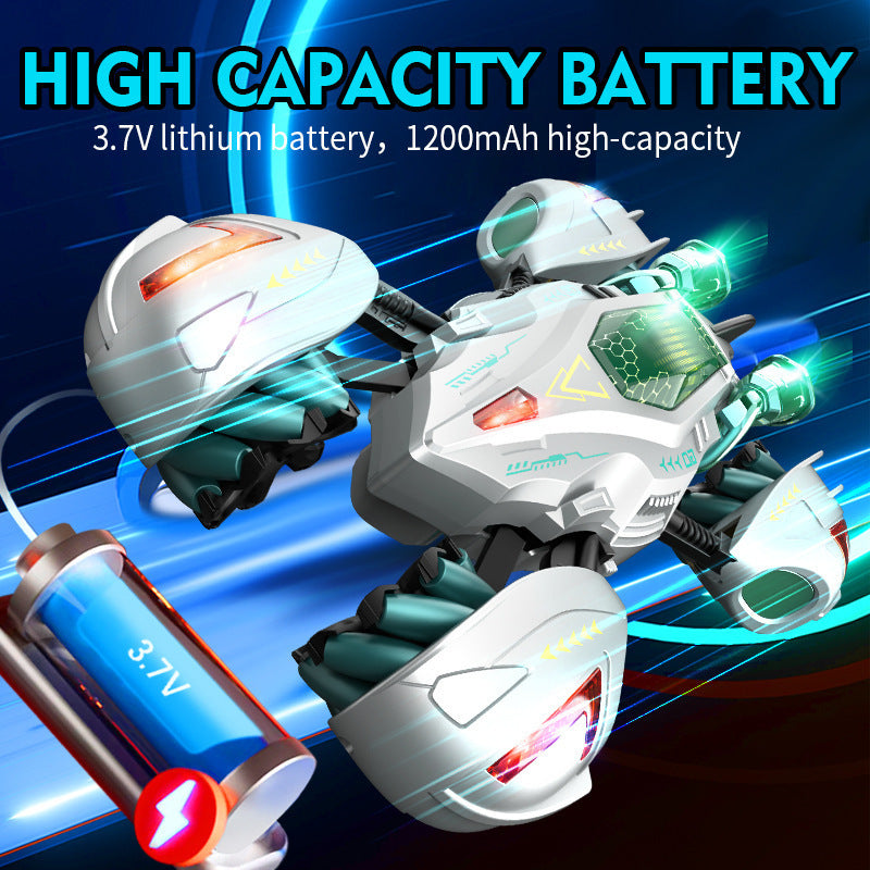 Kids Remote Control Stunt Car 360 Rotation 4WD Vehicle