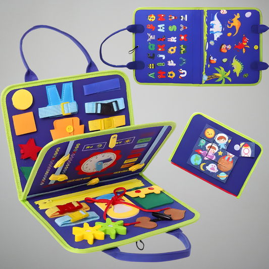 Montessori Busy Board Sensory Toy for Children