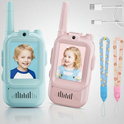 Kids Walkie Talkies Two-Way Video Communication Set