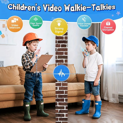 Kids Walkie Talkies Two-Way Video Communication Set
