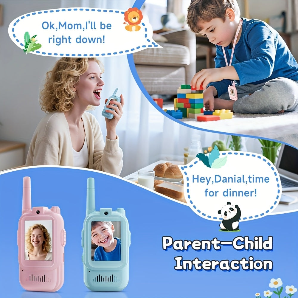 Kids Walkie Talkies Two-Way Video Communication Set