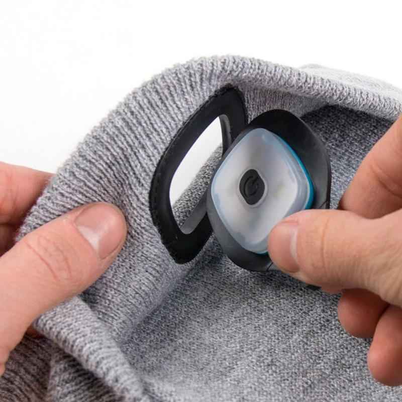 Rechargeable LED Beanie Hat