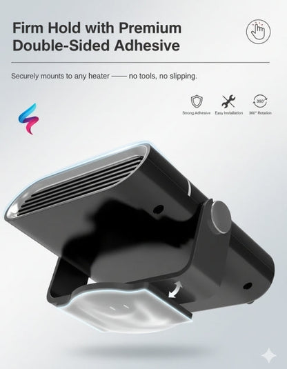 Portable Car Heater Fan 12V Heating Cooling Defrosting 4-in-1