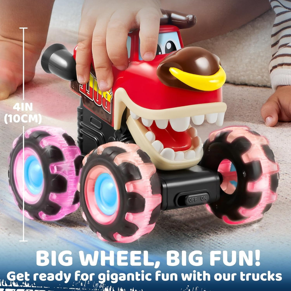 Monster Truck Toy Light Up Cars Set