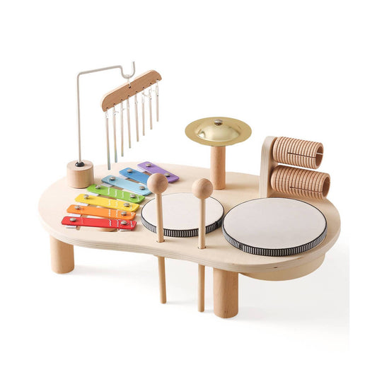 Montessori Music Activity Table Toy Sound Instrument