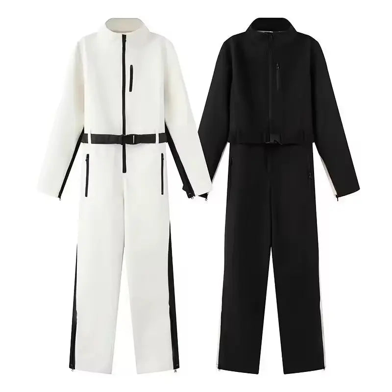 Women's Ski Jumpsuit Waterproof Winter Sports Gear