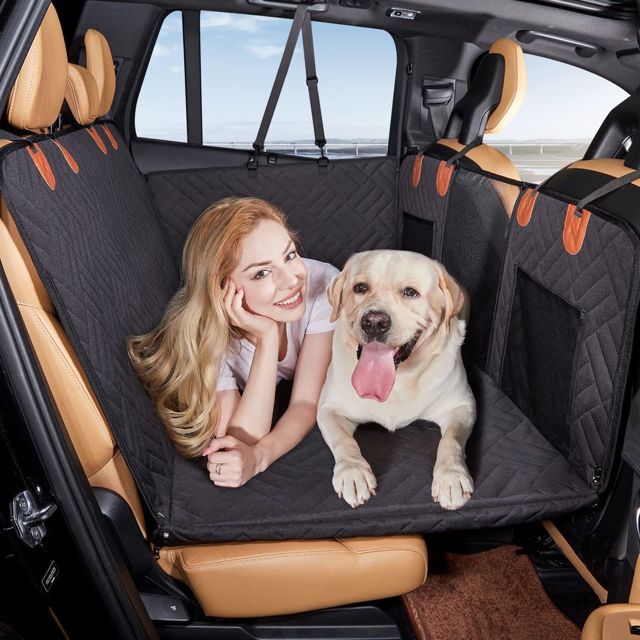 Dog Car Seat Extender Platform Hard Bottom