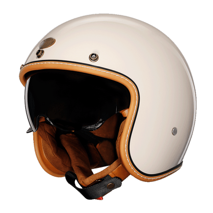 Open Face Helmet Retro Design ABS EPS Foam Safety Helmet