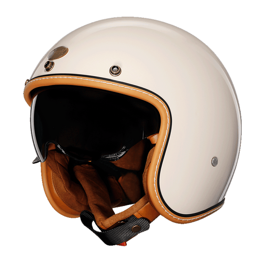 Open Face Helmet Retro Design ABS EPS Foam Safety Helmet