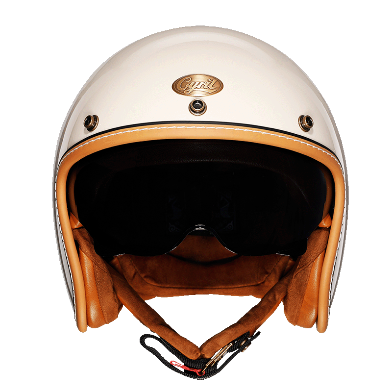 Open Face Helmet Retro Design ABS EPS Foam Safety Helmet