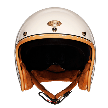 Open Face Helmet Retro Design ABS EPS Foam Safety Helmet